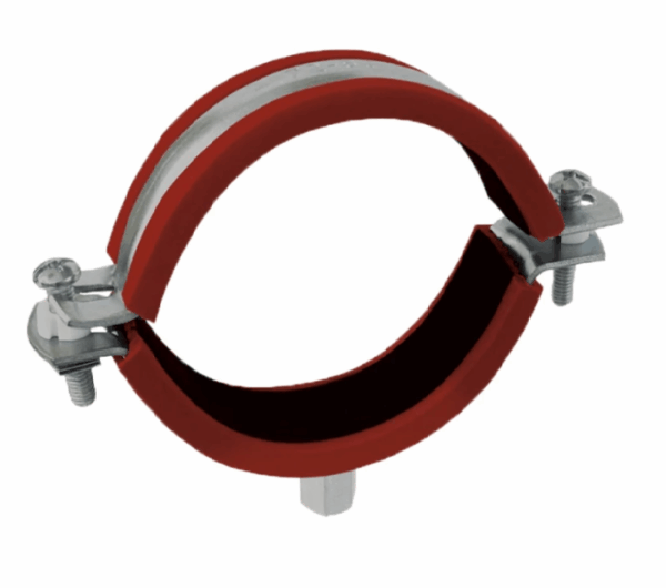 Collier isophonique EZ à garniture coulissante pour tube plastique Ø75mm
