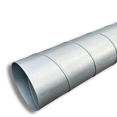 Gaine spiralée, acier galvanisé Z275, longueur 3ml, Ø 160 1 Gaine spiralée, acier galvanisé Z275, longueur 3ml, Ø 160
