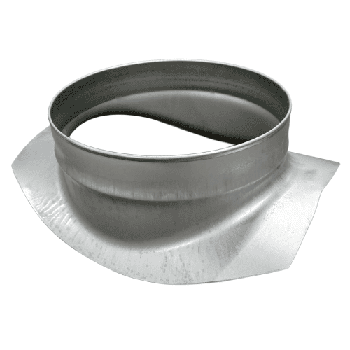 Piquage tube à 90°, acier galvanisé Z275, Ø 710 - 80 1 Piquage tube à 90°, acier galvanisé Z275, Ø 710 - 80