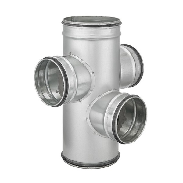 Collecteur d'étage à joint EPDM Ø 200 - 3 piquages Ø 125 1 Collecteur d'étage à joint EPDM Ø 200 - 3 piquages Ø 125