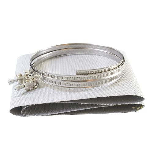 Manchette souple circulaire, classement au feu M0 (400° - 2 heures) - Ø 125 1 Manchette souple circulaire, classement au feu M0 (400° - 2 heures) - Ø 125