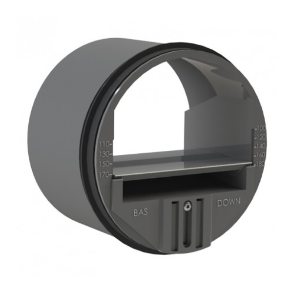 Régulateur de débit de type RDR Ø 250 - Plage de débit 180 à 300 m3/h 1 Régulateur de débit de type RDR Ø 250 - Plage de débit 180 à 300 m3/h