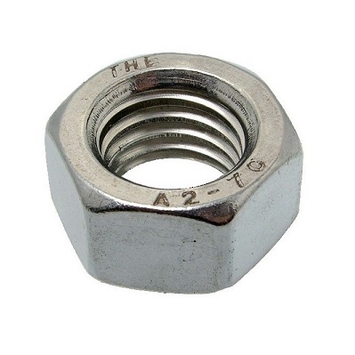Boîte de 500 écrous 6 pans inox A2 M6 1 Boîte de 500 écrous 6 pans inox A2 M6