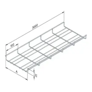 Chemins de câbles treillis