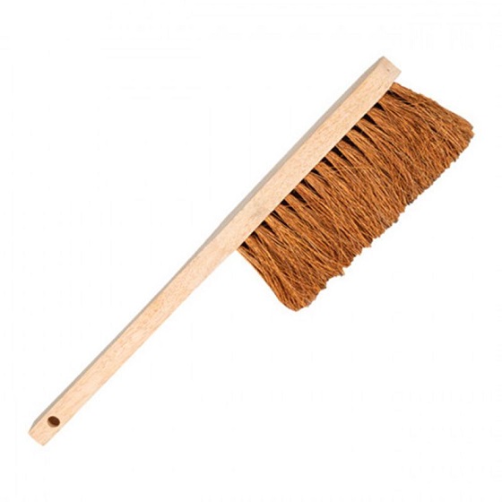 Balayette coco avec manche en bois 1 Balayette coco avec manche en bois