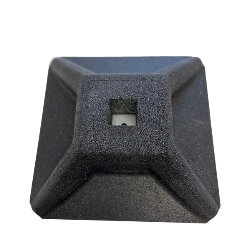 Pied antivibratile en caoutchouc 300 x 300 x 85 pour rail 41 x 41 1 Pied antivibratile en caoutchouc 300 x 300 x 85 pour rail 41 x 41