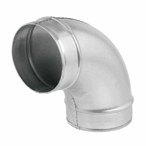 Coude à 90°, acier galvanisé Z275, Ø 125