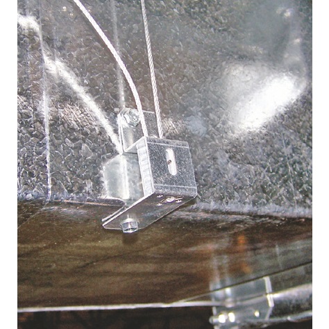 Suspension pour gaine rectangulaire KV100 - CPS 50kg 1 Suspension pour gaine rectangulaire KV100 - CPS 50kg