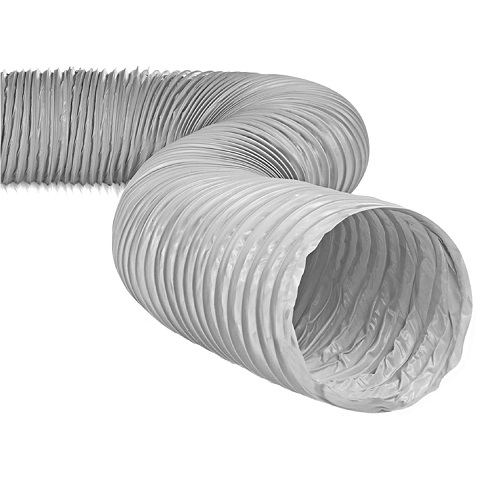 Gaine flexible PVC nu, sans classement au feu, Ø 80, Lg : 6ml 1 Gaine flexible PVC nu, sans classement au feu, Ø 80, Lg : 6ml