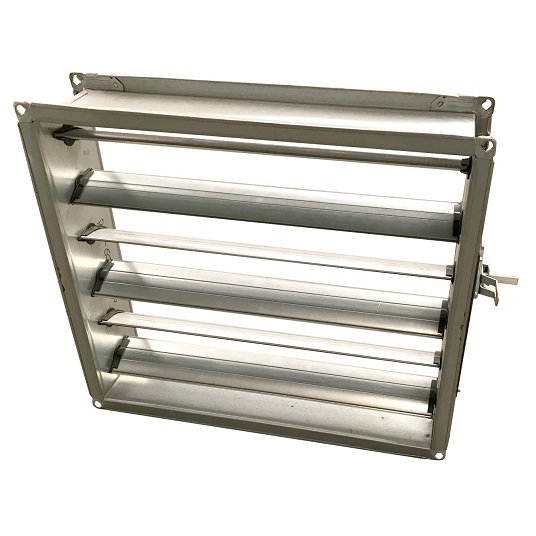 Registre rectangulaire motorisable L350 x H300 de type UWO 1 Registre rectangulaire motorisable L350 x H300 de type UWO