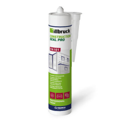 Cartouche de 310ml de mastic silicone - Qualité bâtiment - Blanc 1 Cartouche de 310ml de mastic silicone - Qualité bâtiment - Blanc