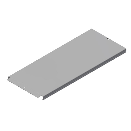 Couvercle pour chemin de câbles dalle ou treillis, Larg. 50mm 1 Couvercle pour chemin de câbles dalle ou treillis, Larg. 50mm