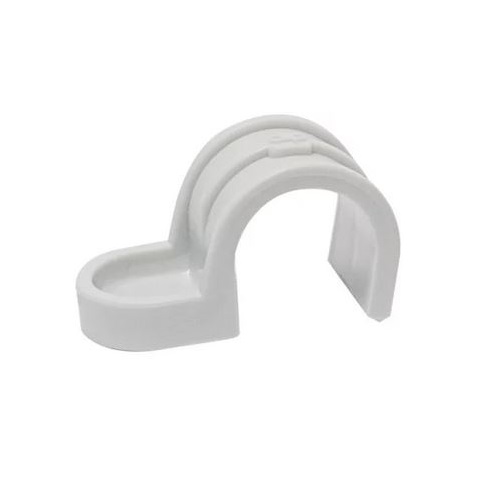 Boîte de 100 crochets simples clouables polypro 16mm 1 Boîte de 100 crochets simples clouables polypro 16mm