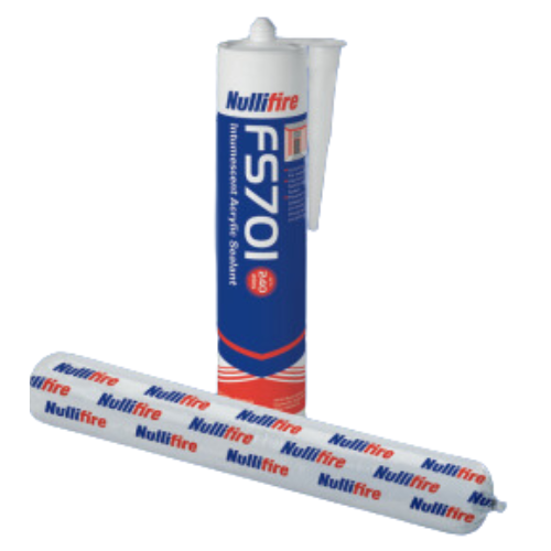 Cartouche de 310ml de mastic acrylique - coupe-feu 1 Cartouche de 310ml de mastic acrylique - coupe-feu