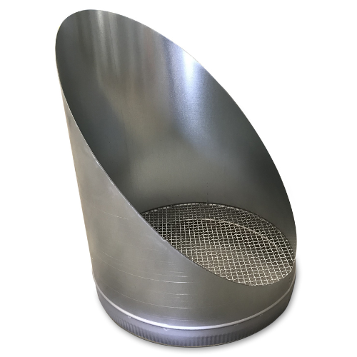 Sifflet grillagé, acier inoxydable 304L, diamètre 560 1 Sifflet grillagé, acier inoxydable 304L, diamètre 560