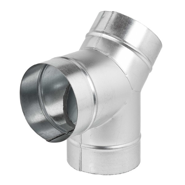 Culotte Y, acier galvanisé Z275, Ø 450 - 450 1 Culotte Y, acier galvanisé Z275, Ø 450 - 450