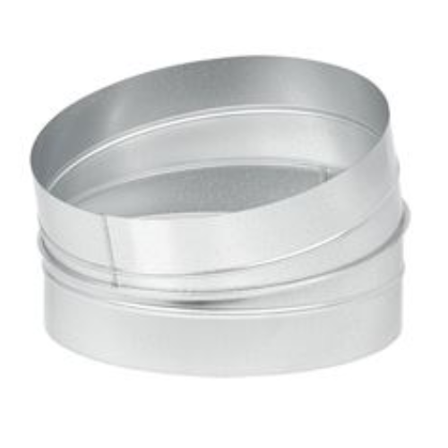 Coude à 15°, acier galvanisé Z275, Ø 355 1 Coude à 15°, acier galvanisé Z275, Ø 355