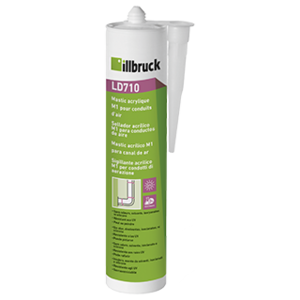 Cartouche de 310ml de mastic acrylique gris pour gaines de ventilation 1 Cartouche de 310ml de mastic acrylique gris pour gaines de ventilation