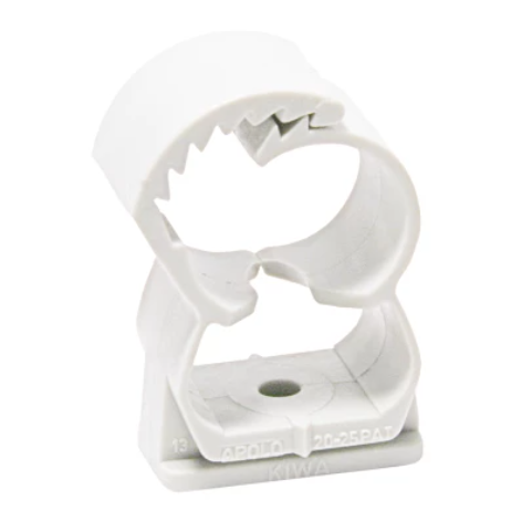 Boîte de 100 colliers nylon blanc multidiamètre 14-18mm 1 Boîte de 100 colliers nylon blanc multidiamètre 14-18mm