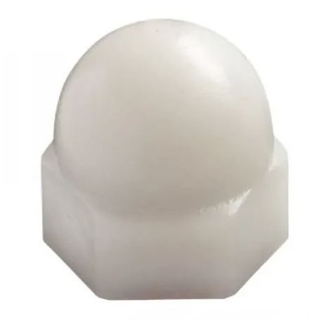 Boîte de 100 capuchons blancs pour écrou 6 pans M8 1 Boîte de 100 capuchons blancs pour écrou 6 pans M8