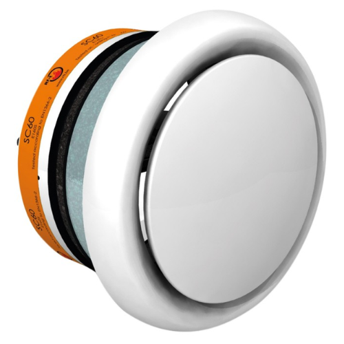 Bouche SCV120 pare-flamme 2 heures. Ø 125 1 Bouche SCV120 pare-flamme 2 heures. Ø 125