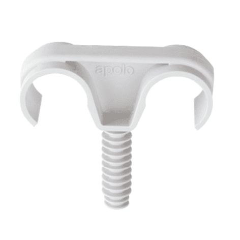 Boîte de 50 attaches doubles multidiamètre 25mm-28mm 1 Boîte de 50 attaches doubles multidiamètre 25mm-28mm