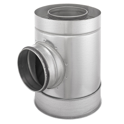 Té souche isolé 5mm avec joint EPDM, acier galvanisé Z275, Ø 315 1 Té souche isolé 5mm avec joint EPDM, acier galvanisé Z275, Ø 315