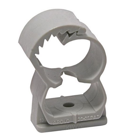 Boîte de 100 colliers nylon gris multidiamètre 14-18mm 1 Boîte de 100 colliers nylon gris multidiamètre 14-18mm