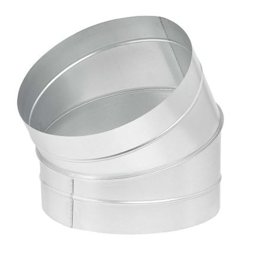 Coude à 30°, acier galvanisé Z275, Ø 500 1 Coude à 30°, acier galvanisé Z275, Ø 500