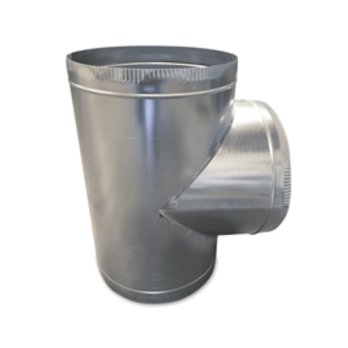 Té à 90°, acier galvanisé Z275, Ø 400 - 200 1 Té à 90°, acier galvanisé Z275, Ø 400 - 200