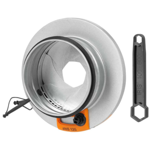 Registre circulaire à iris, acier galvanisé, Ø 630 1 Registre circulaire à iris, acier galvanisé, Ø 630