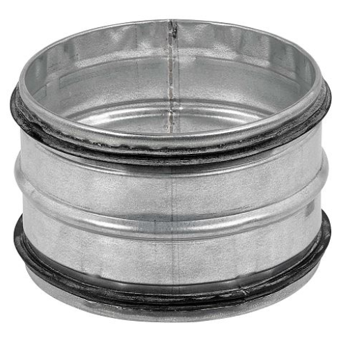 Manchon mâle en acier galvanisé avec joint EPDM, Ø 560 1 Manchon mâle en acier galvanisé avec joint EPDM, Ø 560