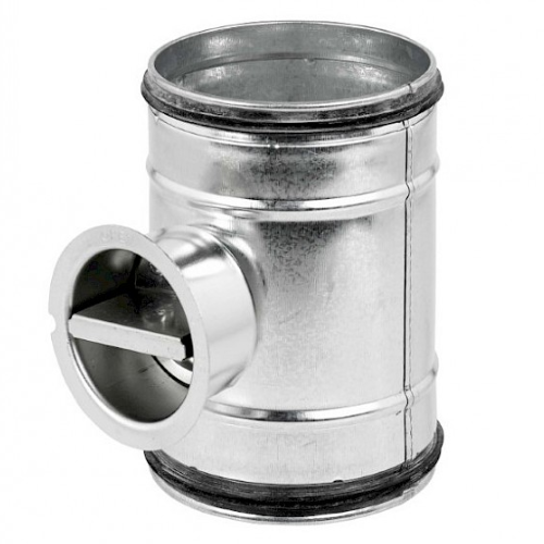 Registre circulaire, acier galvanisé Z275 à joint EPDM, diamètre 315 1 Registre circulaire, acier galvanisé Z275 à joint EPDM, diamètre 315