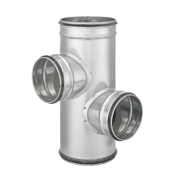 Collecteur d'étage à joint EPDM Ø 125 - 2 piquages Ø 125 à 90° 1 Collecteur d'étage à joint EPDM Ø 125 - 2 piquages Ø 125 à 90°