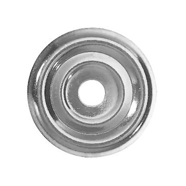 Boîte de 100 rosaces plates 26mm 1 Boîte de 100 rosaces plates 26mm