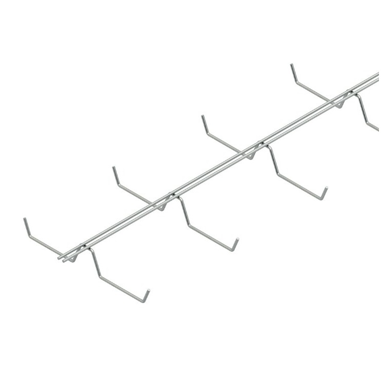 Chemin de câbles treillis en W - 2 ml - Acier sendzimir 1 Chemin de câbles treillis en W - 2 ml - Acier sendzimir