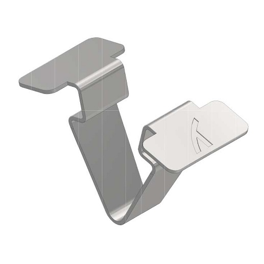 Boîte de 200 clames de fixation PUSH pour chemins de câbles dalle 1 Boîte de 200 clames de fixation PUSH pour chemins de câbles dalle