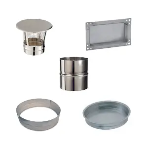 Fonds et manchons Inox